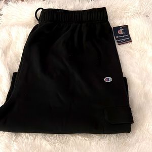 Champion Men’s Shorts. All Black. Size 1X. NWT.
